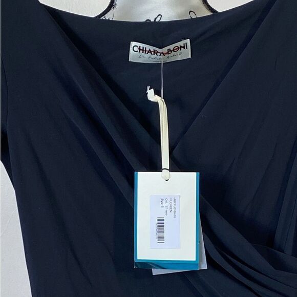 Chiara Boni La Petite Robe Florian Side Ruffle Dress size 6 - Picture 6 of 11